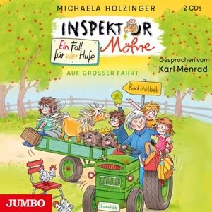 Menrad, Karl/Holzinger, Michaela • Inspektor Möhre - ein Fall für vier Hufe: Auf groß (2 CD)