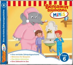 Benjamin Blümchen • Benjamin Minis Folge 6: Eine verrückte Zahnputzgesc (CD)