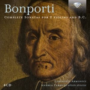 Labirinti Armonici/Ferroni, Andrea • Bonporti: Complete Sonatas For 2 Violins And B. C. (4 CD)
