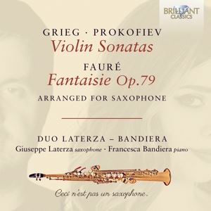 Duo Laterza/Laterza, G. /Bandieri • Grieg&Prokofiev: Violina Sonatas, Faure: Fantaisie Op (CD)