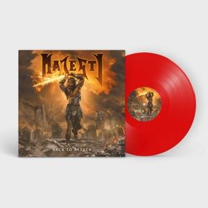 Majesty • Back To Attack (Red Vinyl) (LP)