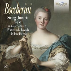 I Virtuosi Della Rotonda/Puxeddu, Luigi • Boccherini: String Quintets Op. 30&Op. 31, Vol. XI (3 CD)