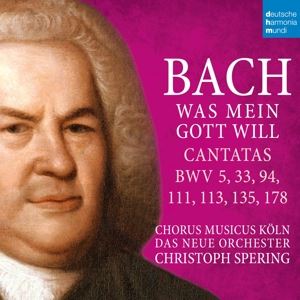 Spering, Christoph/Chorus Musicus Köln/+ • Cantatas BWV 5, 33, 94, 111, 113, 135, 178 (2 CD)