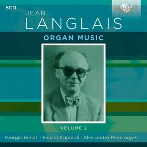 Benati/Caporali/Perin • Langlais: Organ Music, Volume 2 (5 CD)